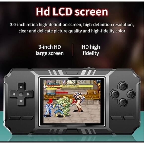 GENERIC - NWT Retro Portable Game Console/520 Classic Games/Multi-Player/TV Play - Picture 13 of 16